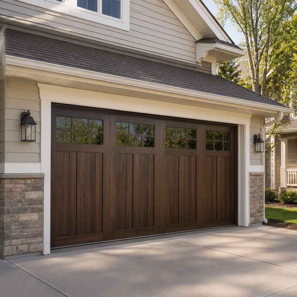Impact garage doors